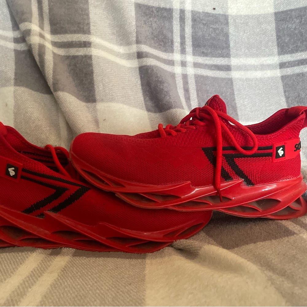 Salomon Red Performance Sneakers